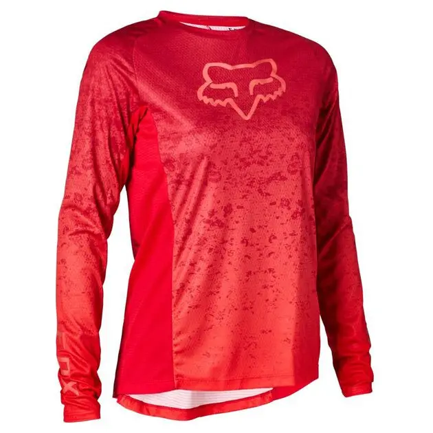 Fox Womens Defend Lunar Long Sleeve Jersey (2021) 1