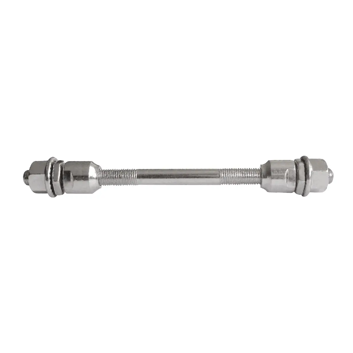 Axle Rear 185Mm With Cone & Nut Silver (1037) 1