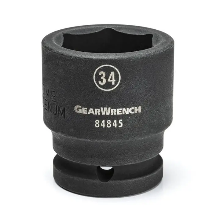 Gearwrench 84859 Impact Socket Set – Chrome-Moly 1/2" Drive Deep Well Sockets 1