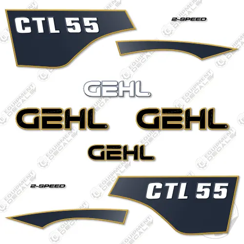 Fits Gehl Ctl55 Decal Kit Skid Steer 1