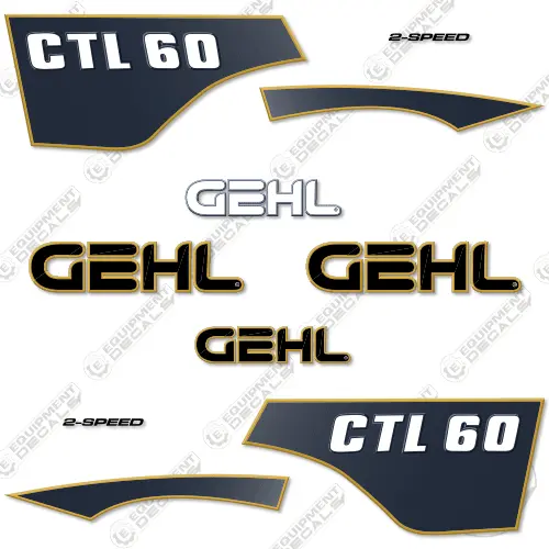 Fits Gehl Ctl60 Decal Kit Skid Steer 1