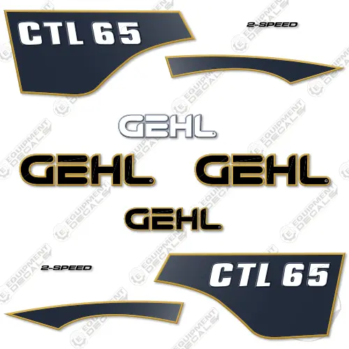 Fits Gehl Ctl65 Decal Kit Skid Steer 1