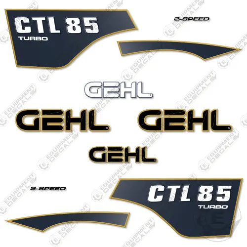 Fits Gehl Ctl85 Decal Kit Skid Steer 1