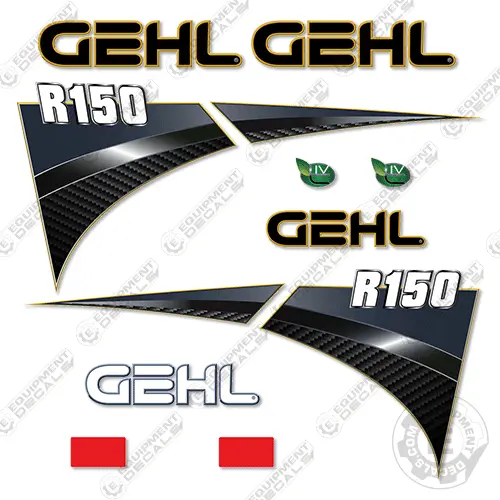 Fits Gehl R150 Decal Kit Skid Steer 1