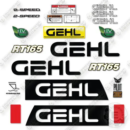 Fits Gehl Rst165 Gen:3 Decal Kit Compact Loader 1