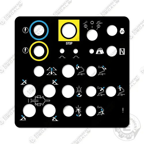 Fits Genie Tz50 Ground Control Decal 82880 1