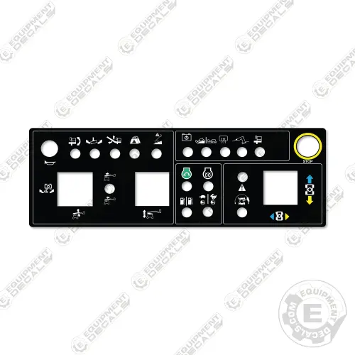 Fits Genie Z45/25J Control Decal 1