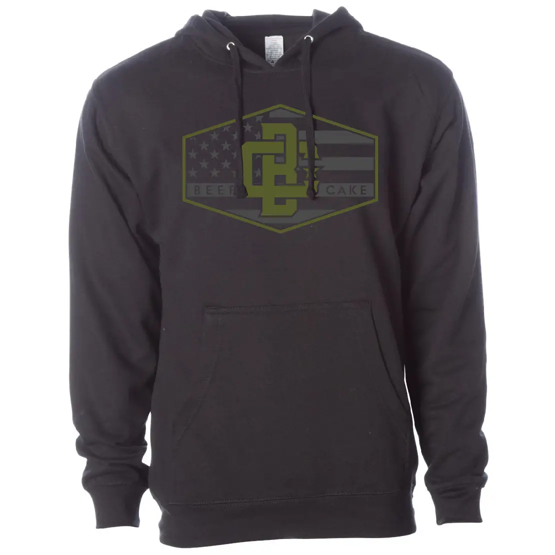 Beef Cake Flag Logo Hoodie 1