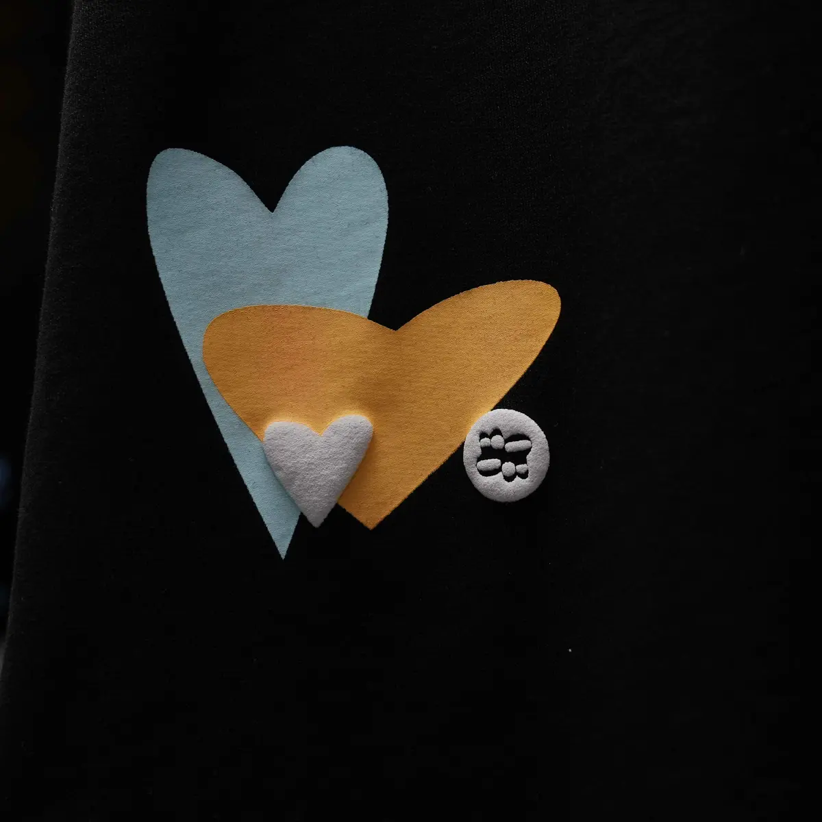 Black Heart On My Sleeve T-Shirt 5