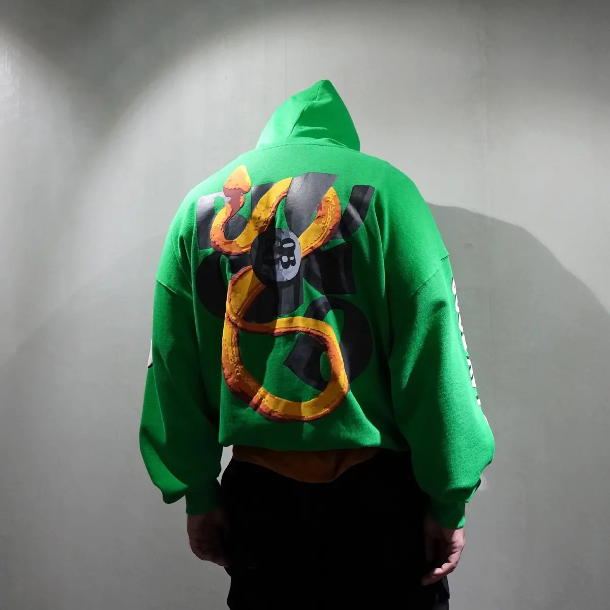Green Snake Hoodie 1