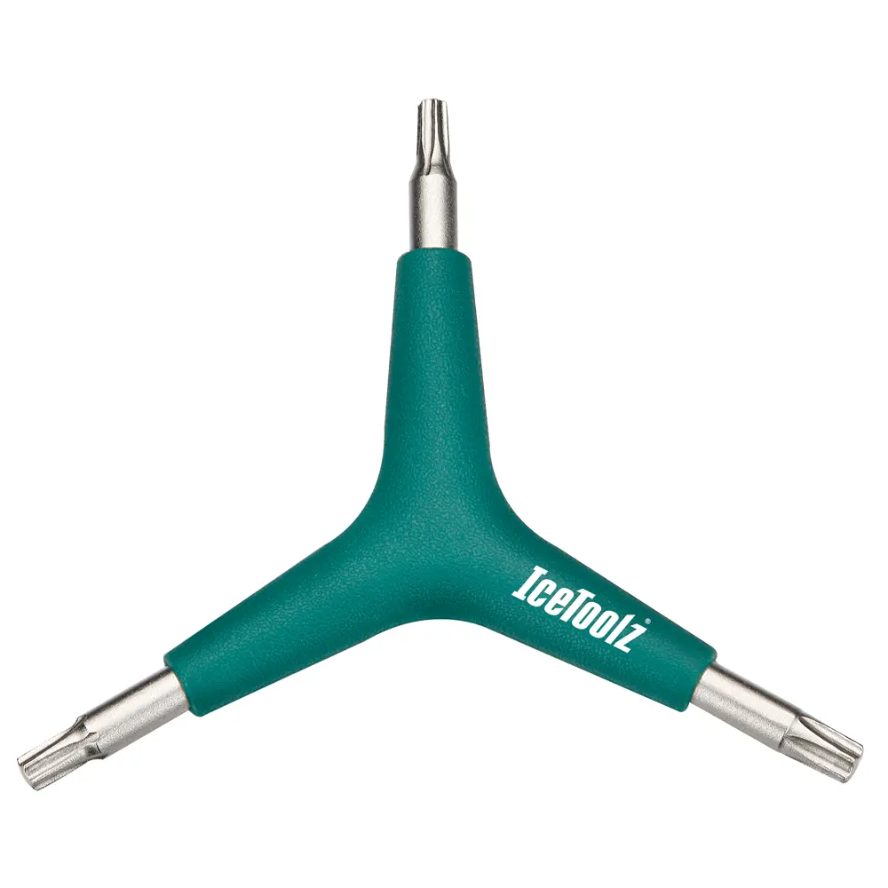 Tool Icetoolz 70T2 Y-Key Torx T25/T30/T40 Green 1