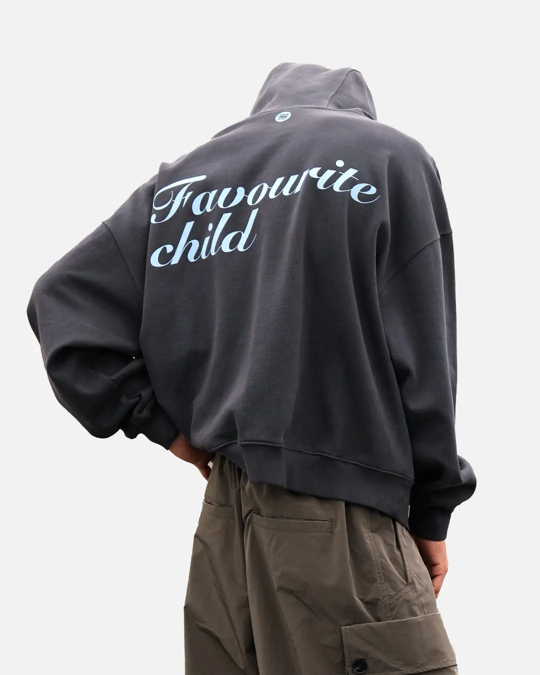 Grey Favourite Hoodie 1