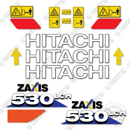 Fits Hitachi 530Lch Decal Kit Z-Axis Excavator 1