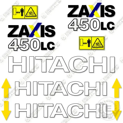Fits Hitachi 450Lc-3 Decal Kit Zaxis Excavator 1