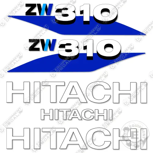 Fits Hitachi Zw310-6 Decal Kit Wheel Loader 1