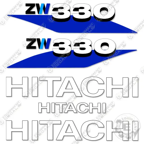 Fits Hitachi Zw330-6 Decal Kit Wheel Loader 1