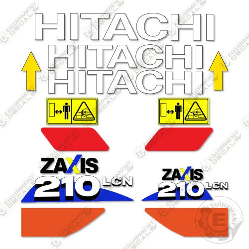 Fits Hitachi 210Lcn Decal Kit Z-Axis Excavator 1