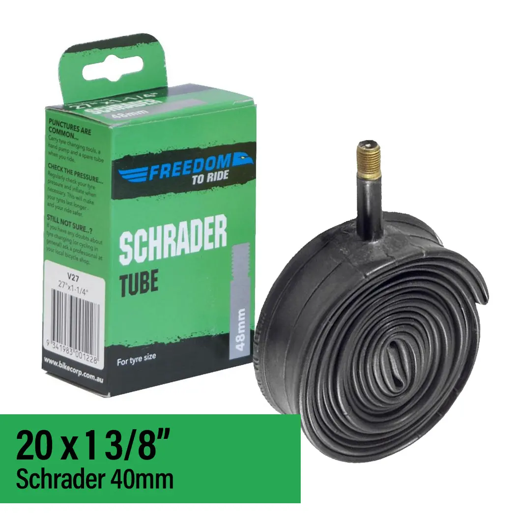 Tube 20 X 1 3/8 Freedom Schrader Valve 40Mm 1