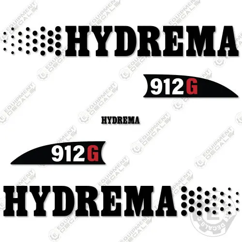 Fits Hydrema 912G Decal Kit Dump Truck 1