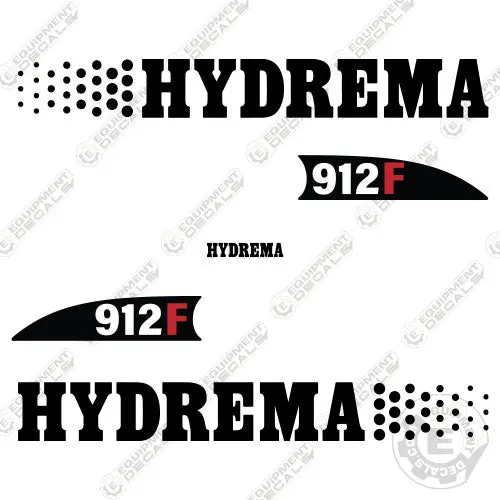 Fits Hydrema 912F Decal Kit Dump Truck 1