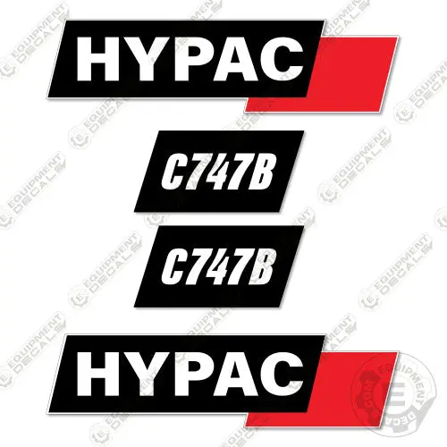 Fits Hypac C747b Decal Kit Roller 1