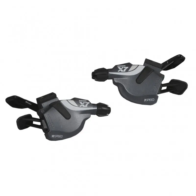 Shifter Sram X7 3X10 Speed Trigger Shifter Set Grey 1