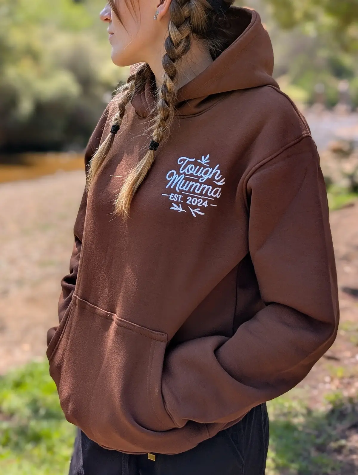 Tough Mumma Women’s Fleece Hooded Pullover