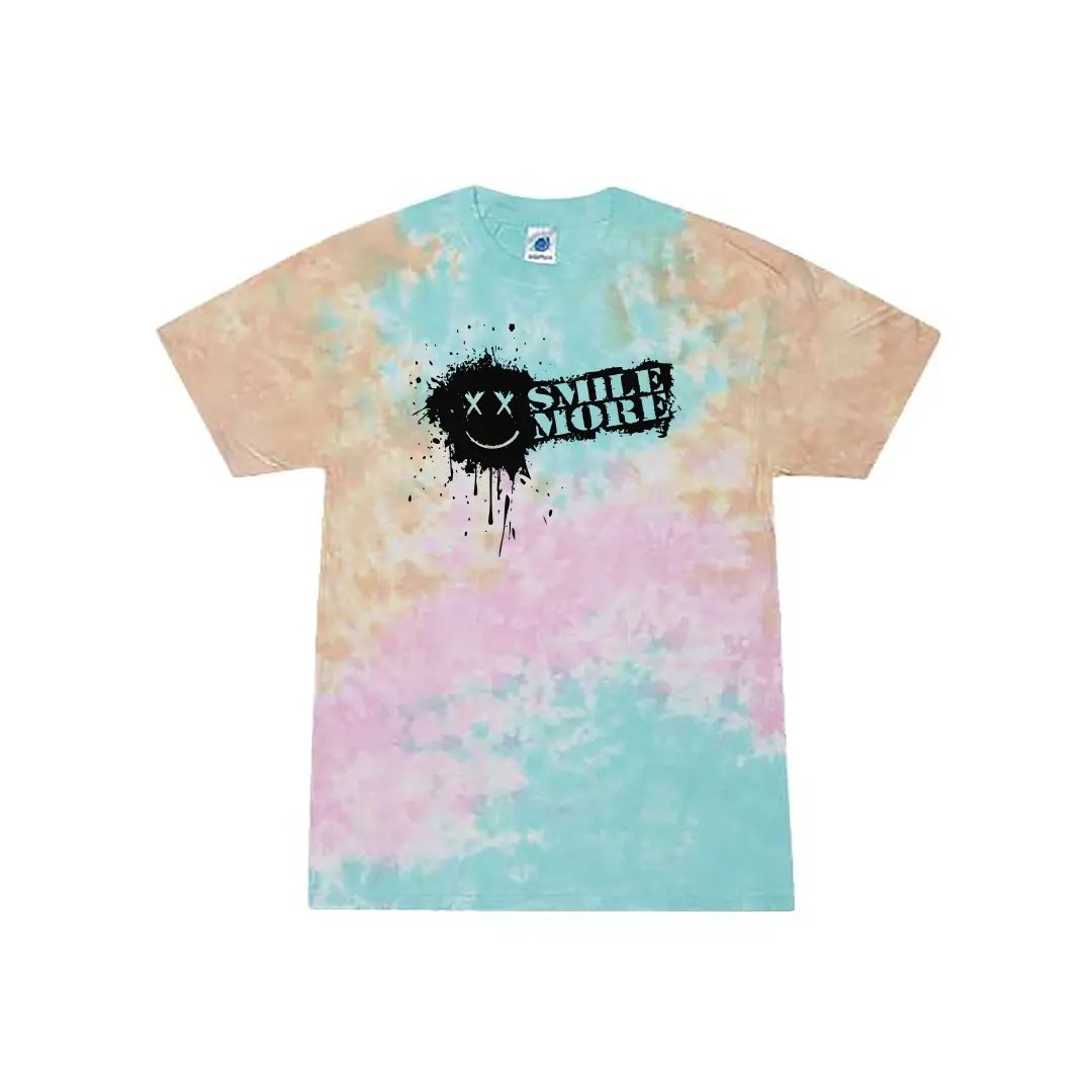Smile More Splatter T-Shirt 1