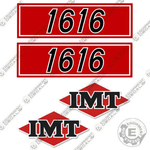 Fits Imt Crane Truck 1616 Series Decal Kit 1