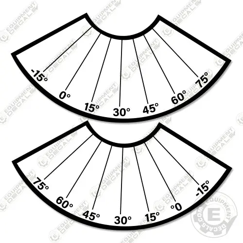 Fits Imt Angle Decal Kit - Crane Truck 1