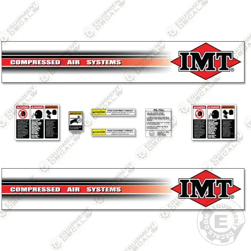 Fits Imt Cas3560 Decal Kit Air Compressor 1