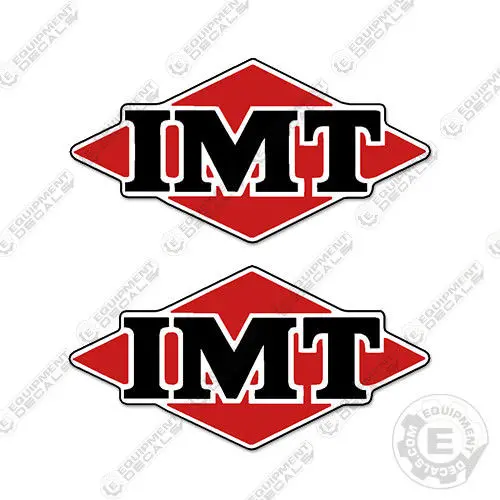 Fits Imt Crane Truck Decals Logo Decals (Set Of Two) - 7.5" X 4" 1