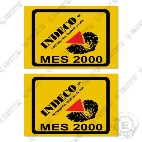 Fits Indeco Mes2000 Decal Kit Hammer 1