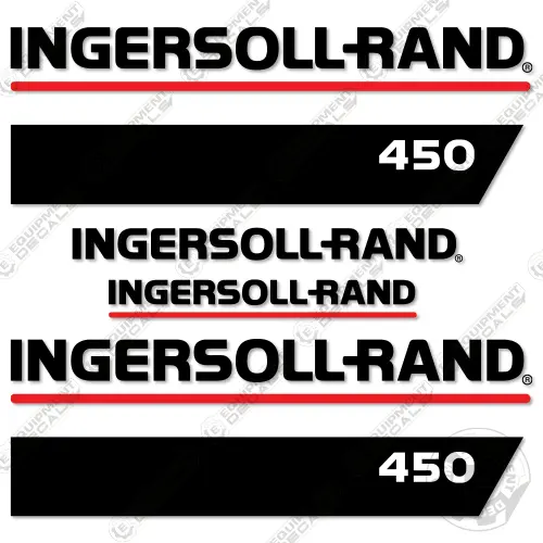 Fits Ingersoll-Rand 450 Decal Kit Compressor 1