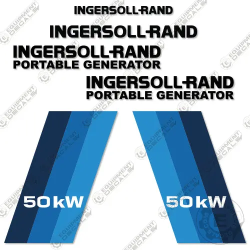 Fits Ingersoll-Rand 50Kw Decal Kit Compressor 1