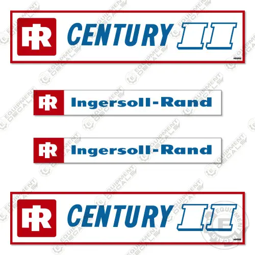 Fits Ingersoll Rand Century 2 Decal Kit Air Compressor 1