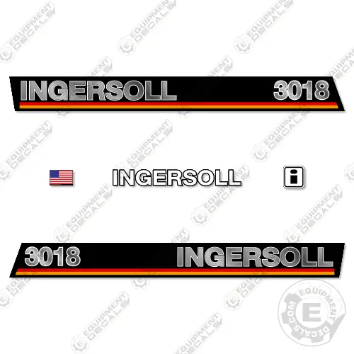 Fits Ingersoll 3018 Decal Kit Mower 1