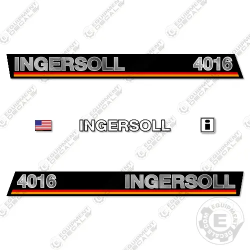 Fits Ingersoll 4016 Decal Kit Mower 1
