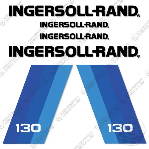 Fits Ingersoll-Rand 130 Decal Kit Compressor 1