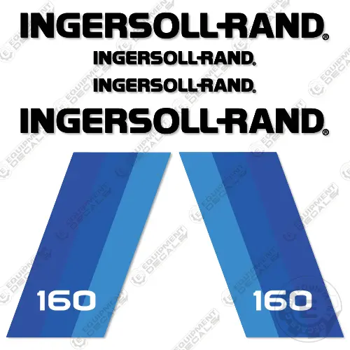 Fits Ingersoll-Rand 160 Decal Kit Compressor 1