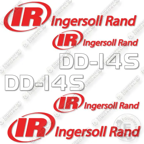 Fits Ingersoll-Rand Dd-145 Decal Kit Compactor 1