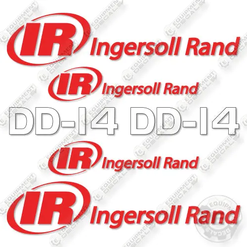 Fits Ingersoll-Rand Dd-14 Decal Kit Compactor 1