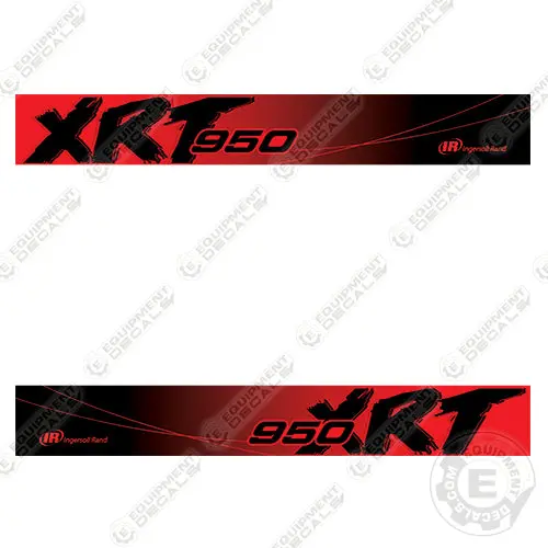 Fits Ingersoll-Rand Xrt-950 Bed Decal Kit Club Car 1