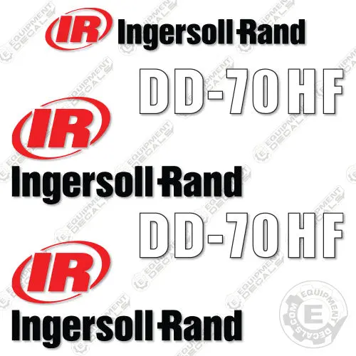 Fits Ingersoll-Rand Dd-70Hf Decal Kit Asphalt Compactor 1