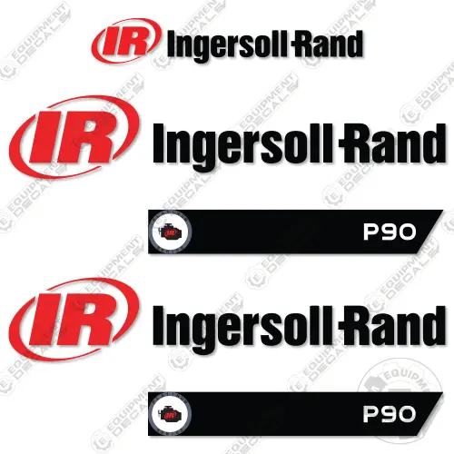 Fits Ingersoll-Rand P90 Decal Kit Roller 1