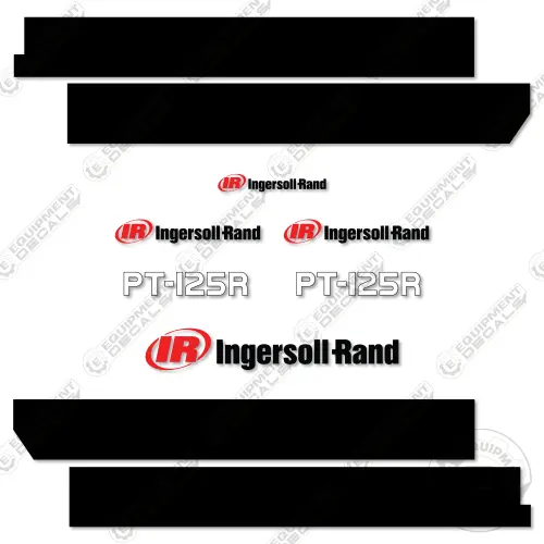Fits Ingersoll-Rand Pt-125R Decal Kit Roller 1