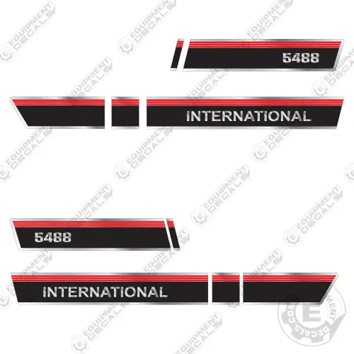 Fits International 5488 Decal Kit Tractor 1