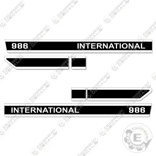 Fits International 986 Decal Kit Tractor 1