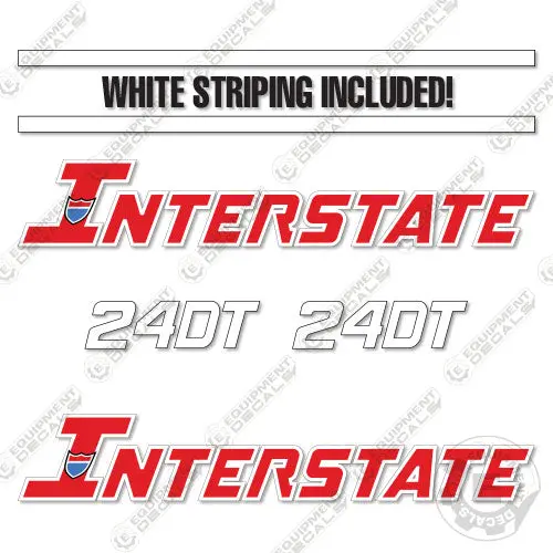 Fits Interstate 24Dt Decal Kit 1