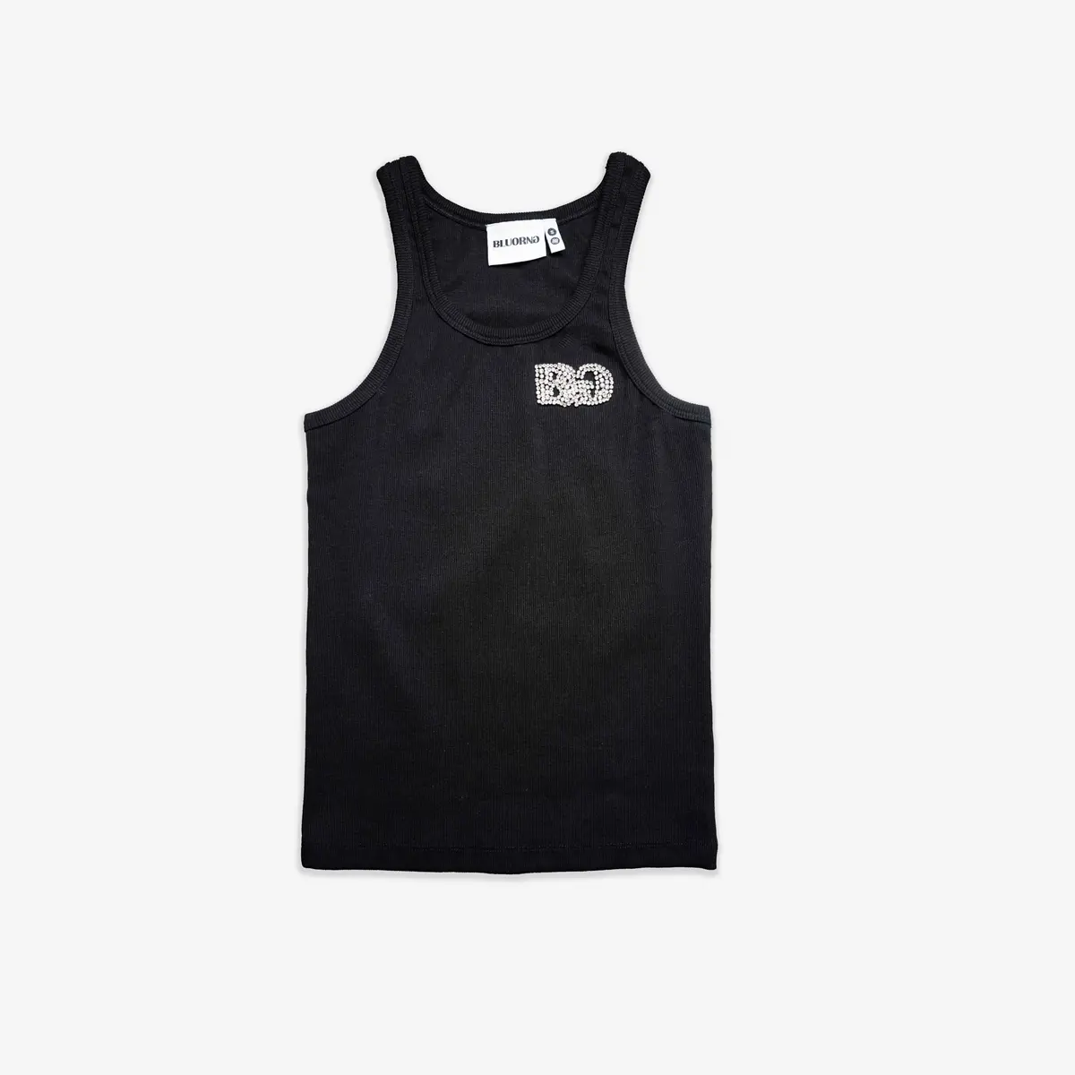 Black Crystal Tank Top 1